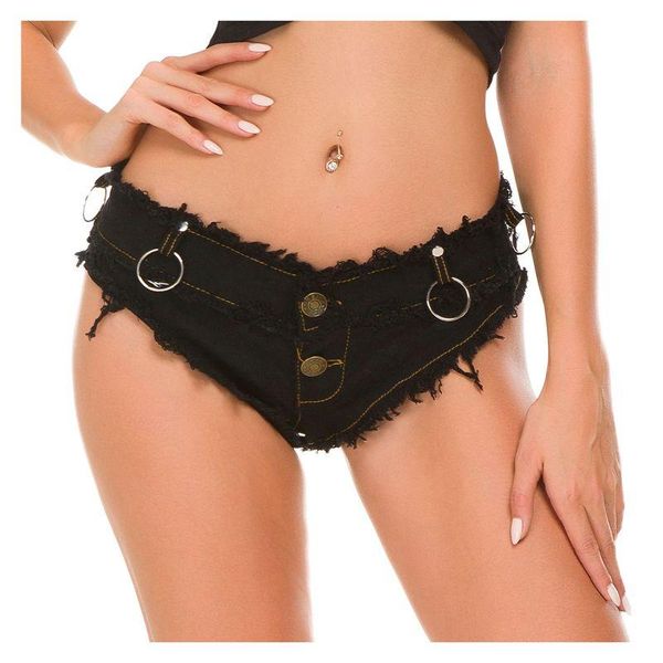 women's shorts fashion jeans summer women denim rings button mini short low waist woman pants 621, White;black
women's shorts fashion jeans summer women denim rings button mini short low waist woman pants 621, White;black