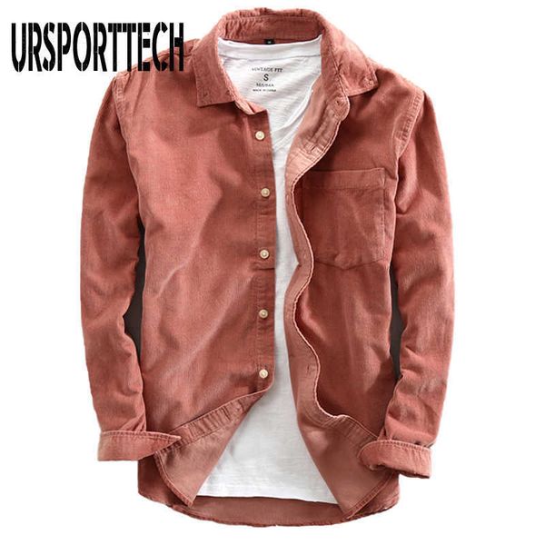 ursporttech spring autumn men shirt long sleeve loose casual plus size corduroy shirt men solid oversizes harajuku 210528, White;black
ursporttech spring autumn men shirt long sleeve loose casual plus size corduroy shirt men solid oversizes harajuku 210528, White;black