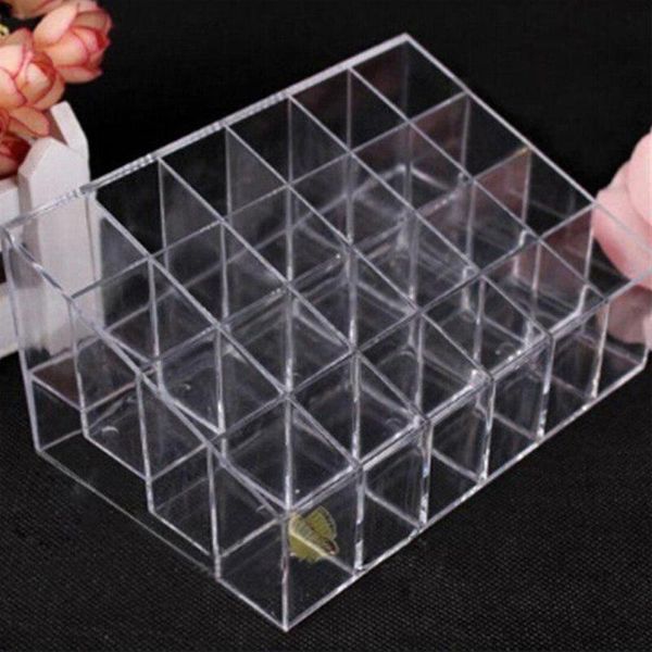 eyelash curler transparent cosmetic storage box lipstick display stand 24 makeup grid small polish sample nail rack i2a6
eyelash curler transparent cosmetic storage box lipstick display stand 24 makeup grid small polish sample nail rack i2a6