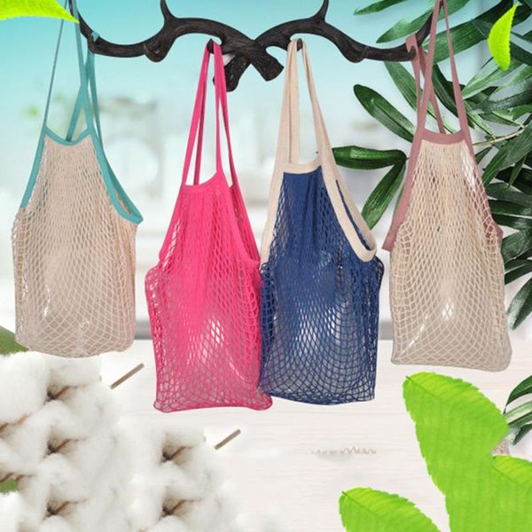 mesh shopping bag reusable washable string fruit storage handbag totes women net woven shop grocery bags
mesh shopping bag reusable washable string fruit storage handbag totes women net woven shop grocery bags