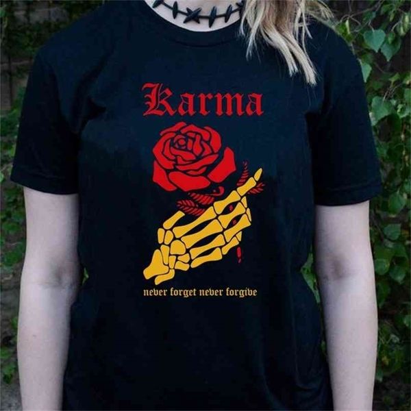 karma skeleton rose print t shirt women grunge gothic graphic tee cotton short sleeve tshirt tumblr aesthetic 210512, White
karma skeleton rose print t shirt women grunge gothic graphic tee cotton short sleeve tshirt tumblr aesthetic 210512, White