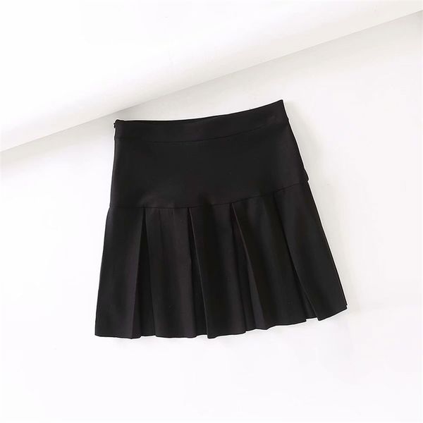 fashion women a-line high waist tennis pleated mini preppy style new skirt slim solid casual kawaii clothes 2021, Black
fashion women a-line high waist tennis pleated mini preppy style new skirt slim solid casual kawaii clothes 2021, Black