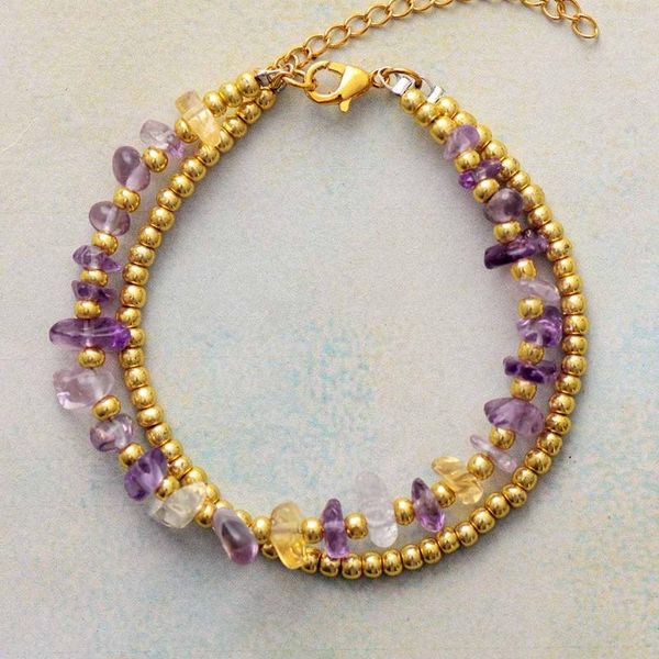 charm bracelets bead handmade amethysts quartz seed beads statement 2 layers strands bracelet femme women teen girls jewelry, Golden;silver
charm bracelets bead handmade amethysts quartz seed beads statement 2 layers strands bracelet femme women teen girls jewelry, Golden;silver