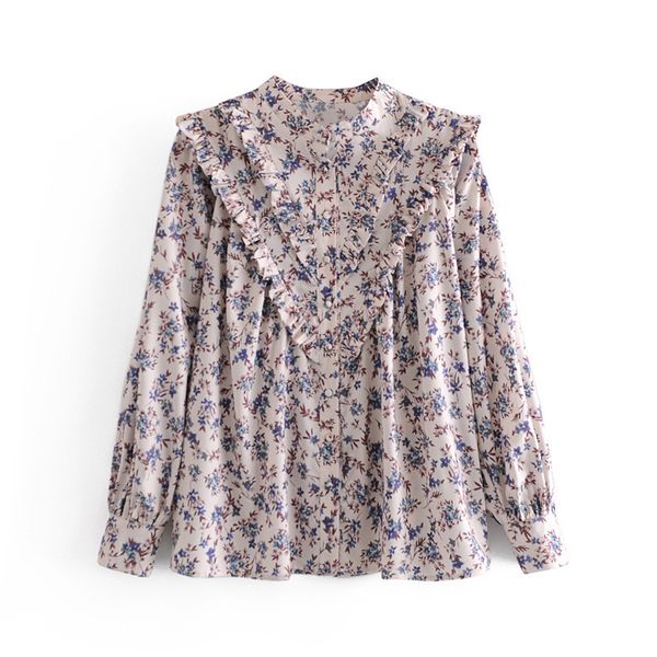 women's blouses & shirts fashion simple loose lapel casual flower bubble long-sleeved printing elegant shirt size s-l 5zup, White
women's blouses & shirts fashion simple loose lapel casual flower bubble long-sleeved printing elegant shirt size s-l 5zup, White