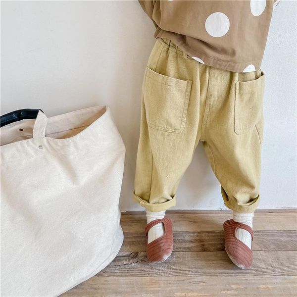 trousers hayana 2021 autumn kids pants korean striped harem casual cotton children, Blue
trousers hayana 2021 autumn kids pants korean striped harem casual cotton children, Blue