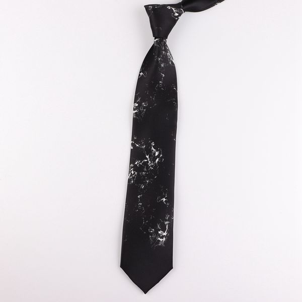 black and white pattern casual korean version of the trend 7cm men and women literature art youth students gift printing tie, Blue;purple
black and white pattern casual korean version of the trend 7cm men and women literature art youth students gift printing tie, Blue;purple