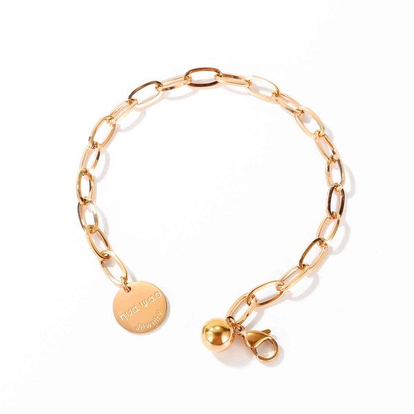 fashion women's titanium steel bracelet net red selling personality temperament round bead stainless jewelry, Golden;silver
fashion women's titanium steel bracelet net red selling personality temperament round bead stainless jewelry, Golden;silver