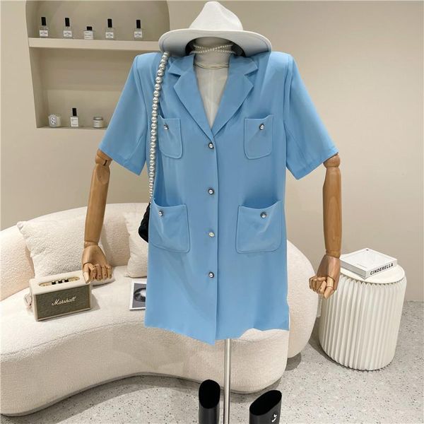 women's clothing summer 2021 fashion simple solid color blazer jacket single breasted pocket loose medium length coat suits & blazers, White;black
women's clothing summer 2021 fashion simple solid color blazer jacket single breasted pocket loose medium length coat suits & blazers, White;black