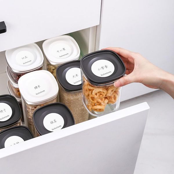 220/520ml storage container plastic kitchen refrigerator noodle box multigrain tank transparent sealed bottles & jars
220/520ml storage container plastic kitchen refrigerator noodle box multigrain tank transparent sealed bottles & jars