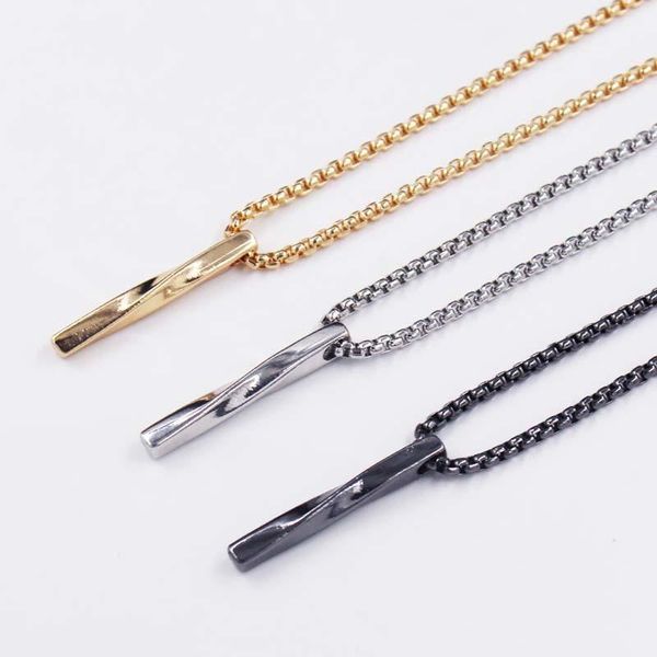 pendant necklaces men open cylindrical distorted pendants stainless steel remembrance jewelry xlct010, Silver
pendant necklaces men open cylindrical distorted pendants stainless steel remembrance jewelry xlct010, Silver