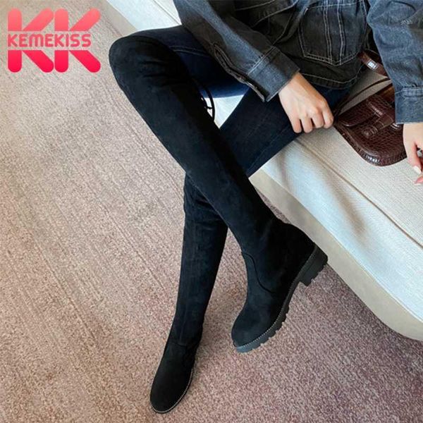 boots kemekiss women over knee bots falt heel rond toe winter shoes fashion stretch woman footwear size 34-431, Black
boots kemekiss women over knee bots falt heel rond toe winter shoes fashion stretch woman footwear size 34-431, Black