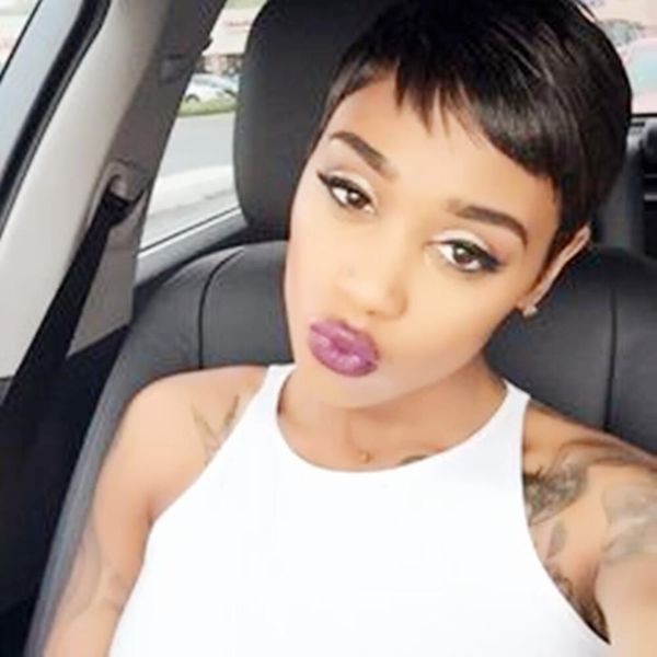pixie cut none lace front short human hair wig for black women full machine made straight wigs, Black;brown
pixie cut none lace front short human hair wig for black women full machine made straight wigs, Black;brown