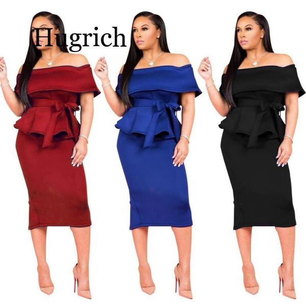 two piece dress women off shoulder slash neck butterfly sleeve ruffles hem split back midi skirts suit 2pcs set tracksuit, White
two piece dress women off shoulder slash neck butterfly sleeve ruffles hem split back midi skirts suit 2pcs set tracksuit, White