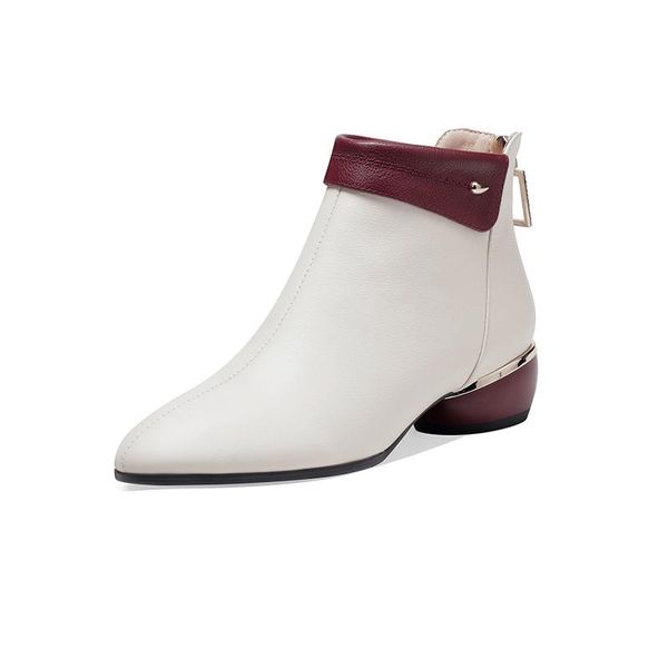 boots female genuine cow leather short low heeled women autumn winter ankle fashion casual shoes woman, Black
boots female genuine cow leather short low heeled women autumn winter ankle fashion casual shoes woman, Black