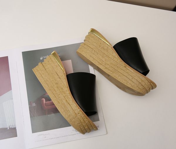 21sandal the latest fashion goddess slope heel sandals comfortable feet beautiful elegant temperament you are worth havin 4-43, Black
21sandal the latest fashion goddess slope heel sandals comfortable feet beautiful elegant temperament you are worth havin 4-43, Black