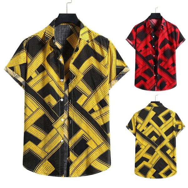 men's casual shirts summer diamond shirt short-sleeved blouse hawaii tidal brand yellow tropical vacation, White;black
men's casual shirts summer diamond shirt short-sleeved blouse hawaii tidal brand yellow tropical vacation, White;black