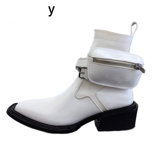 boots removable pocket design ankle boots women chunky mid heel square toe real leather shoes stretch short motorcycle botas 8om7, Black
boots removable pocket design ankle boots women chunky mid heel square toe real leather shoes stretch short motorcycle botas 8om7, Black