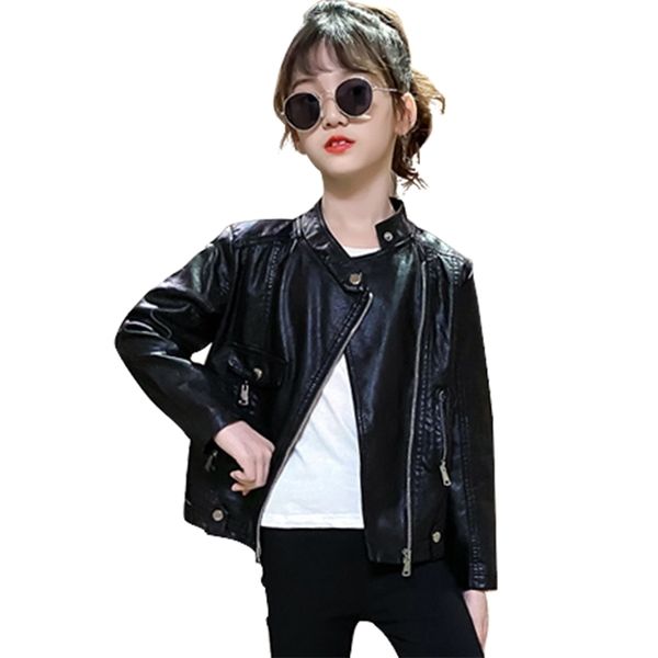 girls leather jacket solid color coats spring autumn girl casual style winter kids clothes 6 8 10 12 14 210528, Blue;gray
girls leather jacket solid color coats spring autumn girl casual style winter kids clothes 6 8 10 12 14 210528, Blue;gray