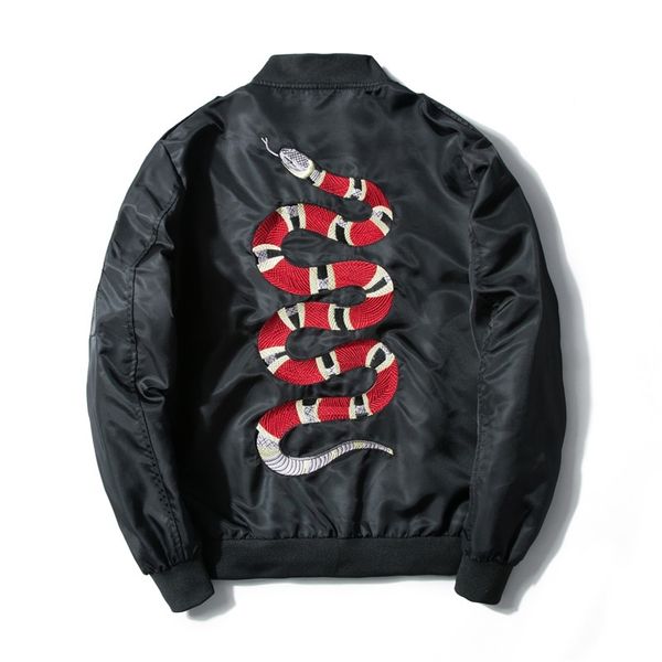 men's jackets digital abstract coat, baseball jacket 19ss and sleeve rib embroidery snake, couple, # d43,, Black;brown
men's jackets digital abstract coat, baseball jacket 19ss and sleeve rib embroidery snake, couple, # d43,, Black;brown