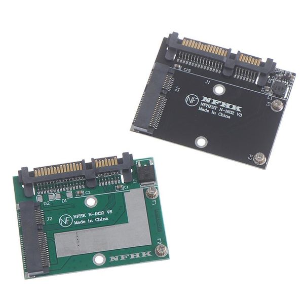 computer cables & connectors half height msata mini pcie ssd to 2.5'' sata3 6.0gps adapter converter card
computer cables & connectors half height msata mini pcie ssd to 2.5'' sata3 6.0gps adapter converter card