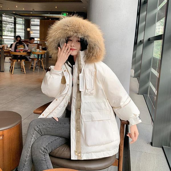 women's down & parkas jacket winter 2021 fashion plus size ladies parka cotton hooded large fur collar thicken ladiesjacket, Black
women's down & parkas jacket winter 2021 fashion plus size ladies parka cotton hooded large fur collar thicken ladiesjacket, Black