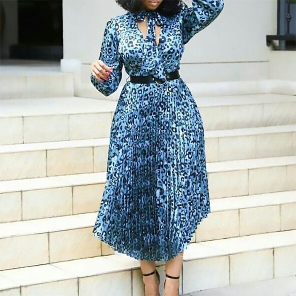 casual dresses elegant dress long sleeve pleated high waisted fashion vintage leopard printed mid calf temperament ol commuter party robe, Black;gray
casual dresses elegant dress long sleeve pleated high waisted fashion vintage leopard printed mid calf temperament ol commuter party robe, Black;gray