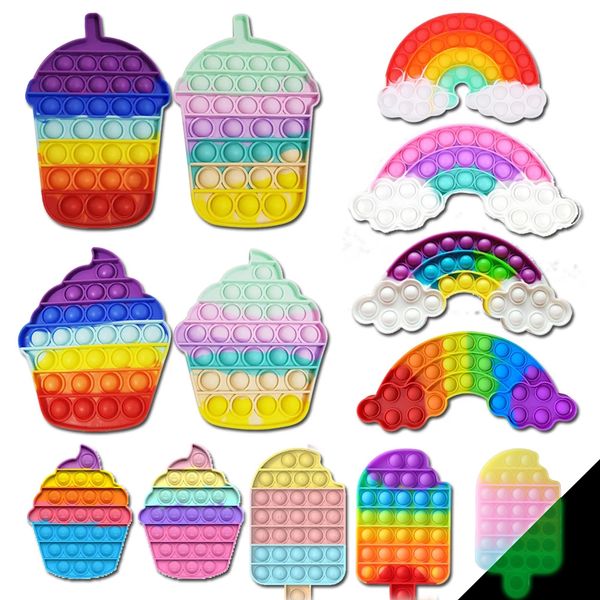 rainbow ice cream fidget push bubble sensory autism special needs stress reliever fidget toy bubbel educational toy
rainbow ice cream fidget push bubble sensory autism special needs stress reliever fidget toy bubbel educational toy