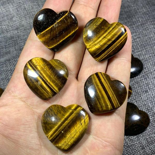 decorative objects & figurines 5pc natural tiger's eye love heart pendant crystal hand-polished reiki healing
decorative objects & figurines 5pc natural tiger's eye love heart pendant crystal hand-polished reiki healing