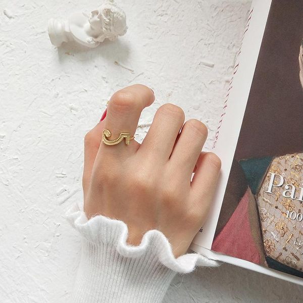 cluster rings wtltc custom personalized stack for women 925 sterling sliver waved ring statement minimalist thin christmas gifts, Golden;silver
cluster rings wtltc custom personalized stack for women 925 sterling sliver waved ring statement minimalist thin christmas gifts, Golden;silver