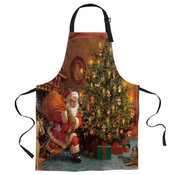 aprons christmas santa giving gifts for women men kid cooking baking apron kitchen utility equipment accessories 
aprons christmas santa giving gifts for women men kid cooking baking apron kitchen utility equipment accessories