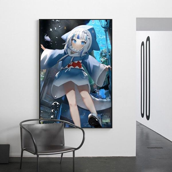 paintings gawr gura hololive anime figure poster home living bedroom decoration wall art print high definition quality canvas picture
paintings gawr gura hololive anime figure poster home living bedroom decoration wall art print high definition quality canvas picture