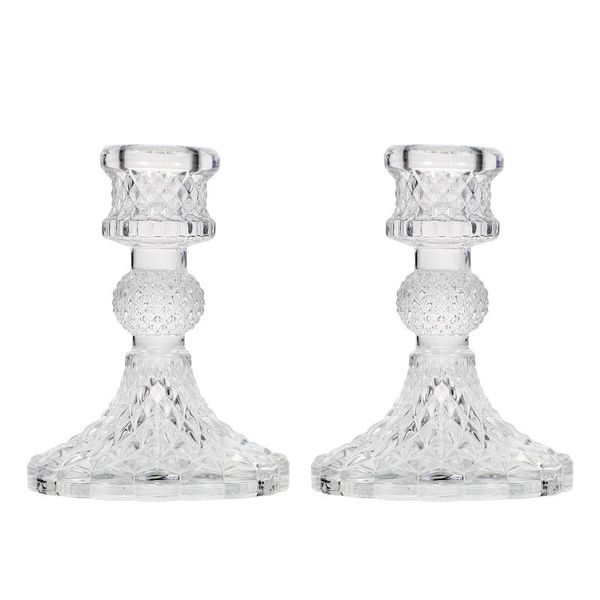 candle holders 2pcs romantic glass candlestick creative stand table decor transparent
candle holders 2pcs romantic glass candlestick creative stand table decor transparent