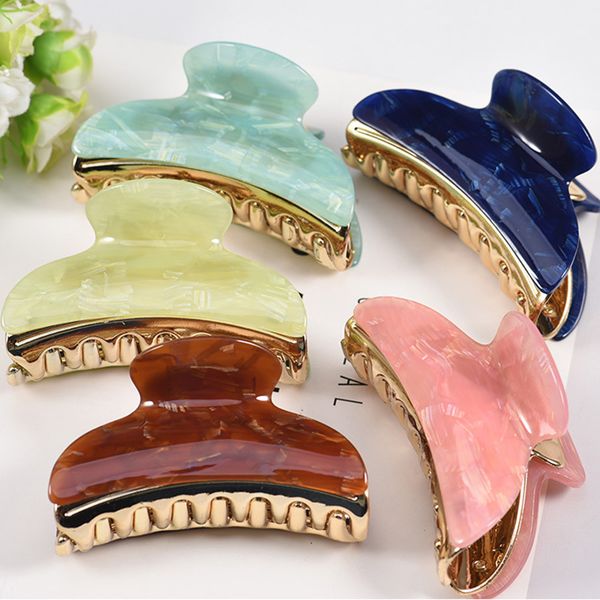 fashion big sizes acrylic clamps solid color shining hairpin bath hair claw for women girl hair accessories headdress, Slivery;golden
fashion big sizes acrylic clamps solid color shining hairpin bath hair claw for women girl hair accessories headdress, Slivery;golden