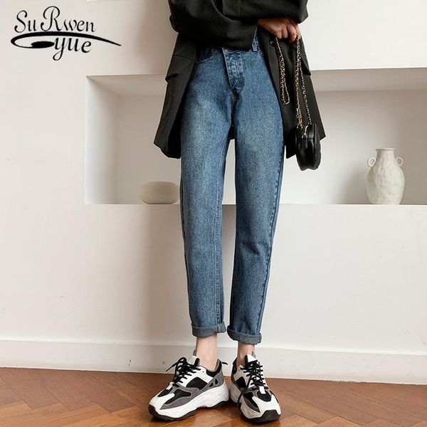 loose women jeans 2021 autumn high waist plus size slim capri office lady denim trousers with korean style 10738 women's, Blue
loose women jeans 2021 autumn high waist plus size slim capri office lady denim trousers with korean style 10738 women's, Blue
