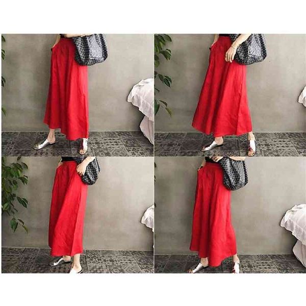women's pants & capris colorfaith women summer trousers kirt high elastic waist casual cotton and linen wide leg ankle-length p6673 iat, Black;white
women's pants & capris colorfaith women summer trousers kirt high elastic waist casual cotton and linen wide leg ankle-length p6673 iat, Black;white