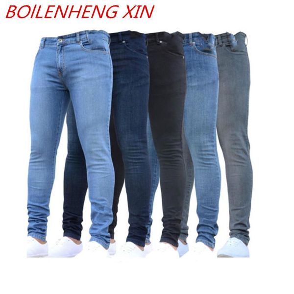 men's jeans 2021 men pure color denim cotton vintage wash pencil pants work trousers s-4xl size skinny stretch, Blue
men's jeans 2021 men pure color denim cotton vintage wash pencil pants work trousers s-4xl size skinny stretch, Blue