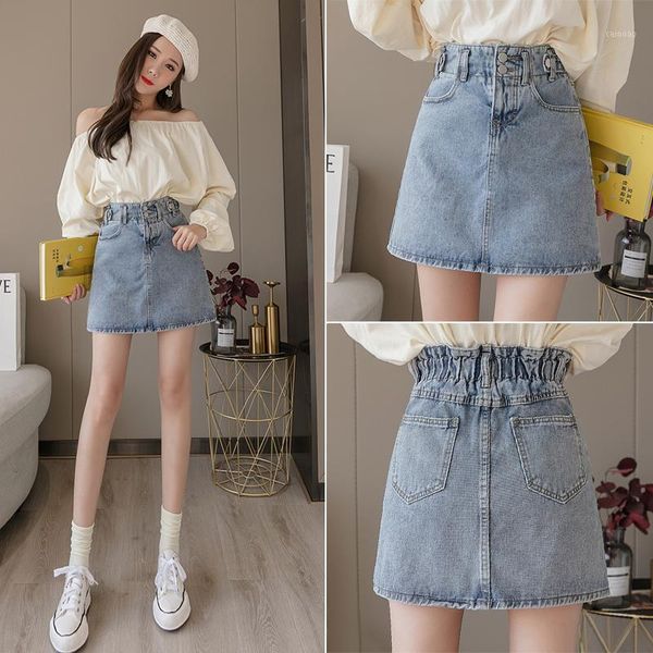 skirts women's 2021 spring and summer fashion temperament elastic waist show thin denim skirt high a-line, Black
skirts women's 2021 spring and summer fashion temperament elastic waist show thin denim skirt high a-line, Black