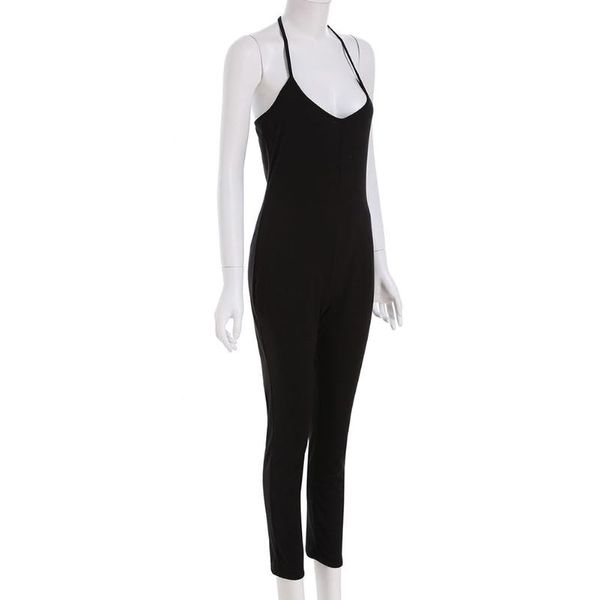women solid sleeveless sling jumpsuit black gray bodycon legging pants rompers full bodysuits playsuit women's jumpsuits &, Black;white
women solid sleeveless sling jumpsuit black gray bodycon legging pants rompers full bodysuits playsuit women's jumpsuits &, Black;white
