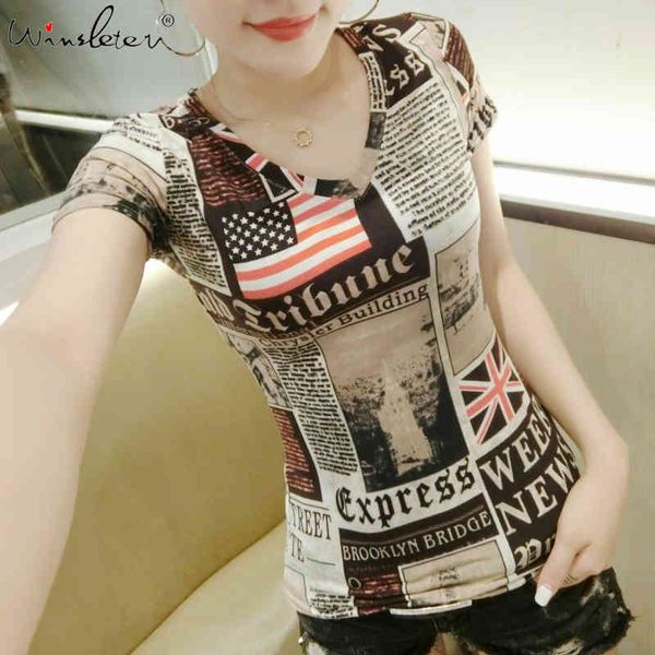women's t-shirt summer european clothes t-shirt fashion print national flag women ropa mujer shirt short sleeve tees t06, White
women's t-shirt summer european clothes t-shirt fashion print national flag women ropa mujer shirt short sleeve tees t06, White