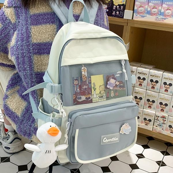 backpack classic womens fashion backpacks kawaii girl waterproof school bag female rucksack cute student nylon lapmochila 
backpack classic womens fashion backpacks kawaii girl waterproof school bag female rucksack cute student nylon lapmochila