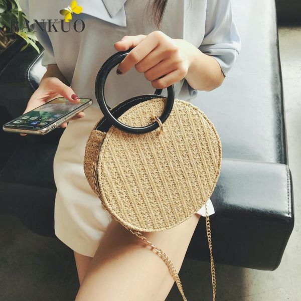 woven womens bag 2021 straw round shoulder rattan chain handbag casual solid crossbody bags for women bohemia c389
woven womens bag 2021 straw round shoulder rattan chain handbag casual solid crossbody bags for women bohemia c389