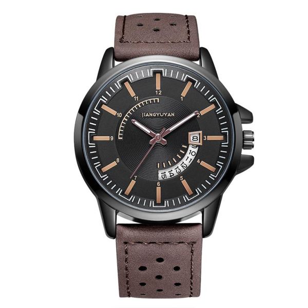 wristwatches 2021 men's casual fashion simple watch leather waterproof automatic date quartz, Slivery;brown
wristwatches 2021 men's casual fashion simple watch leather waterproof automatic date quartz, Slivery;brown