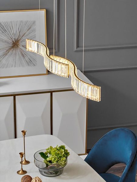 modern luxury k9 crystal led chandelier lighting dining room island hanging lights restaurant bar illumination golden/silver chandeliers
modern luxury k9 crystal led chandelier lighting dining room island hanging lights restaurant bar illumination golden/silver chandeliers