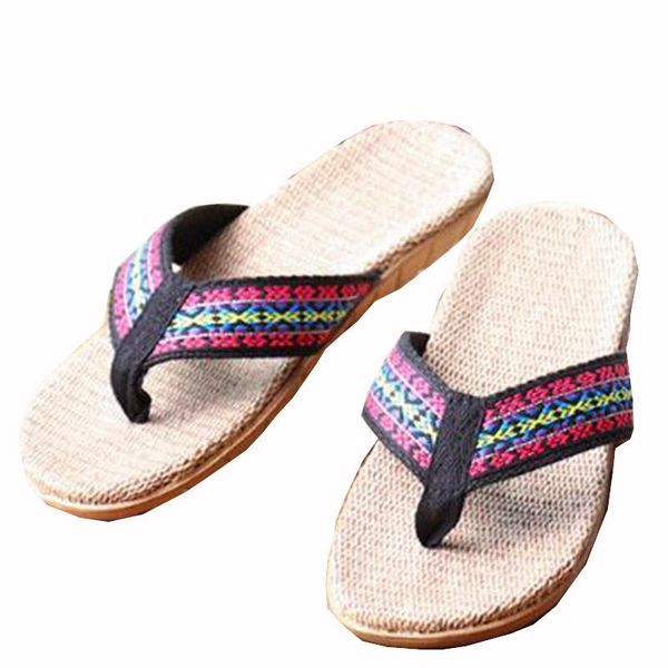 slippers woman summer and autumn national home linen men women non-slip thick-bottomed herringbone tibetan eu size 35-45, Black
slippers woman summer and autumn national home linen men women non-slip thick-bottomed herringbone tibetan eu size 35-45, Black