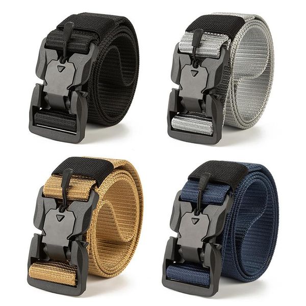 tactical belt hard pc quick release magnetic buckle military soft nylon pants casual canvas sports accessories waist support, Black;gray
tactical belt hard pc quick release magnetic buckle military soft nylon pants casual canvas sports accessories waist support, Black;gray