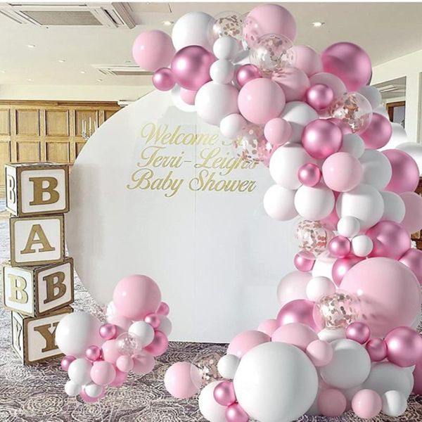party decoration 107pcs white pink balloons garland arch rose gold balloon for children's birthday wedding holiday
party decoration 107pcs white pink balloons garland arch rose gold balloon for children's birthday wedding holiday