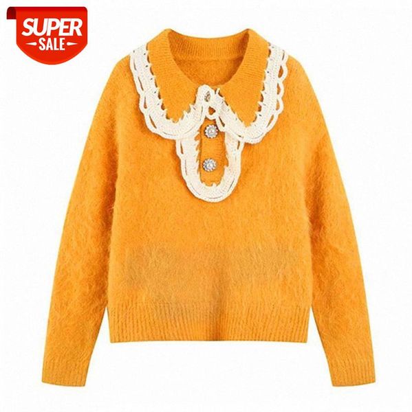 sweater female design sense niche sen system retro vintage year tide net red same #c75e, White
sweater female design sense niche sen system retro vintage year tide net red same #c75e, White