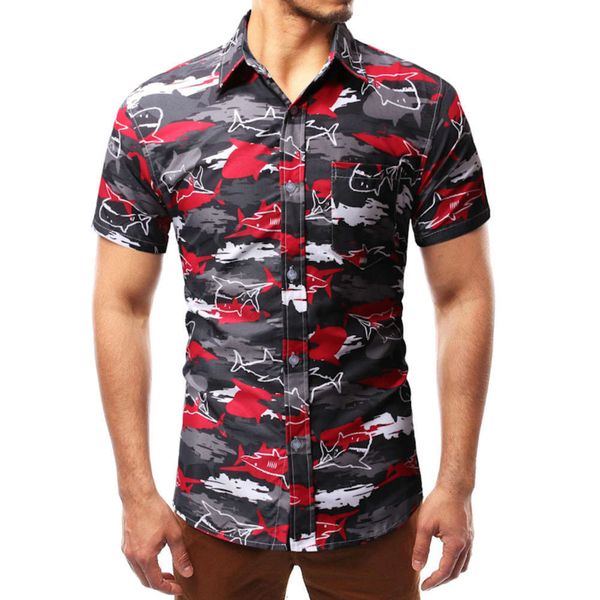 men's casual shirts shirt summer mini shark print camouflage short sleeve mc31 6vq8 wzyu, White;black
men's casual shirts shirt summer mini shark print camouflage short sleeve mc31 6vq8 wzyu, White;black