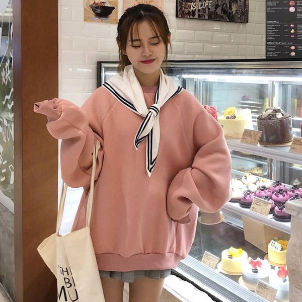 women's hoodies & sweatshirts fashion loose shawl long-sleeved women sweatshirt harajuku style pullover fake two piece coat, Black
women's hoodies & sweatshirts fashion loose shawl long-sleeved women sweatshirt harajuku style pullover fake two piece coat, Black