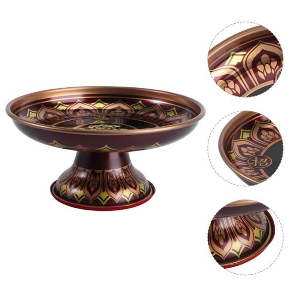 1pc blessing fruit tray temple sacrifice offering plate kitchen storage & organization
1pc blessing fruit tray temple sacrifice offering plate kitchen storage & organization